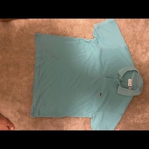Lacoste polo large has stain